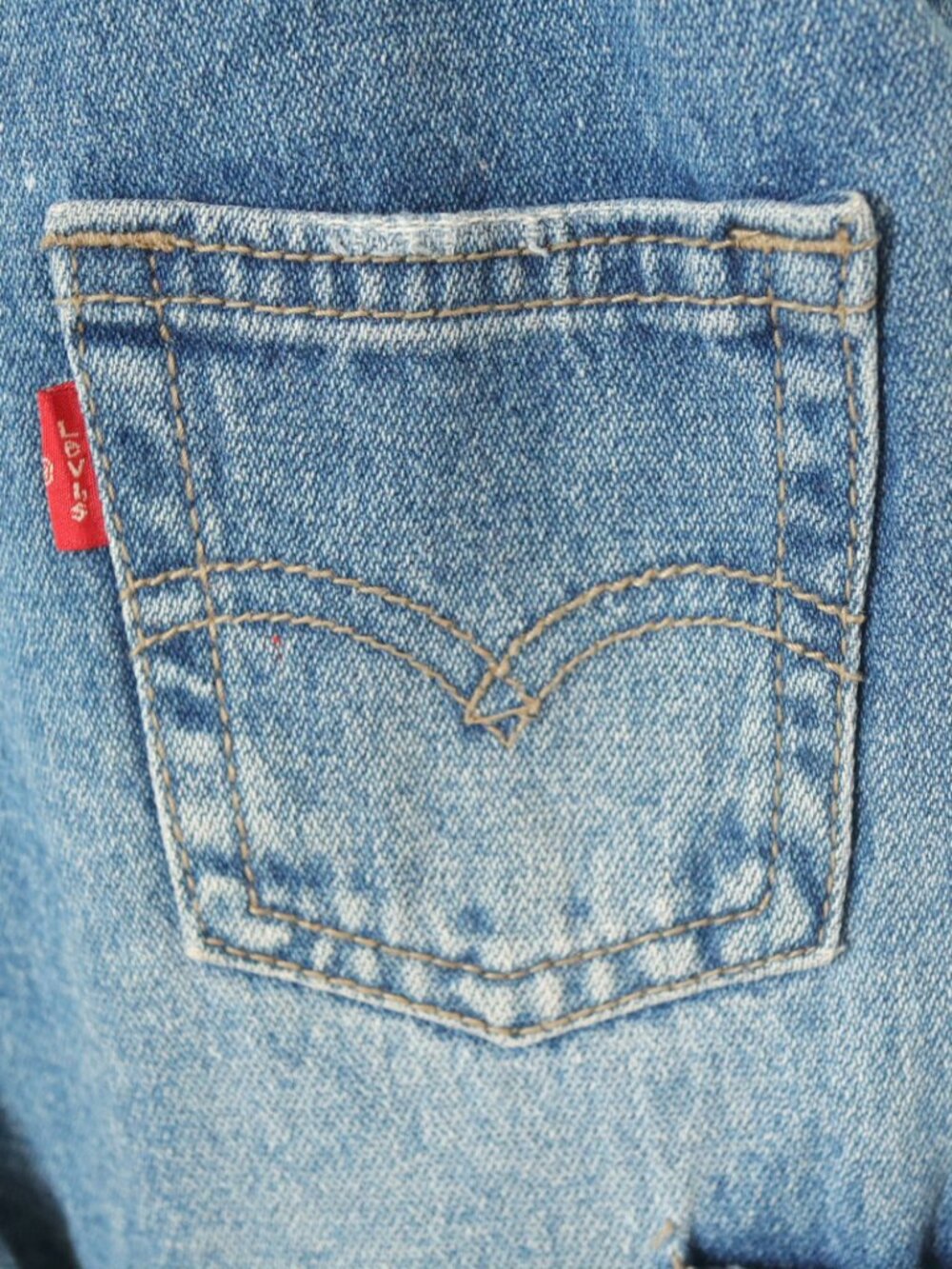 Retro Y2K Levi's Denim Overall / 18-24M - Picture 3 of 5